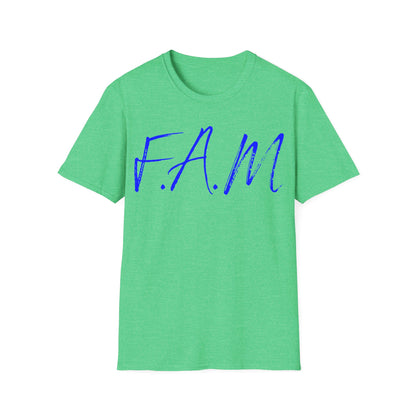 Fam Christian Blue Letters & Image
