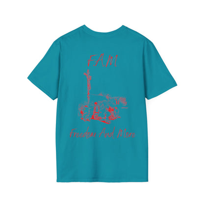 Fam Christian Red Letters & Image