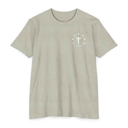 Jackson White Cross & Letters Blended