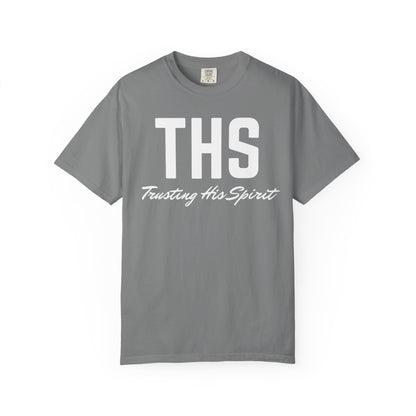 Adult THS Christian White Letters Heavyweight