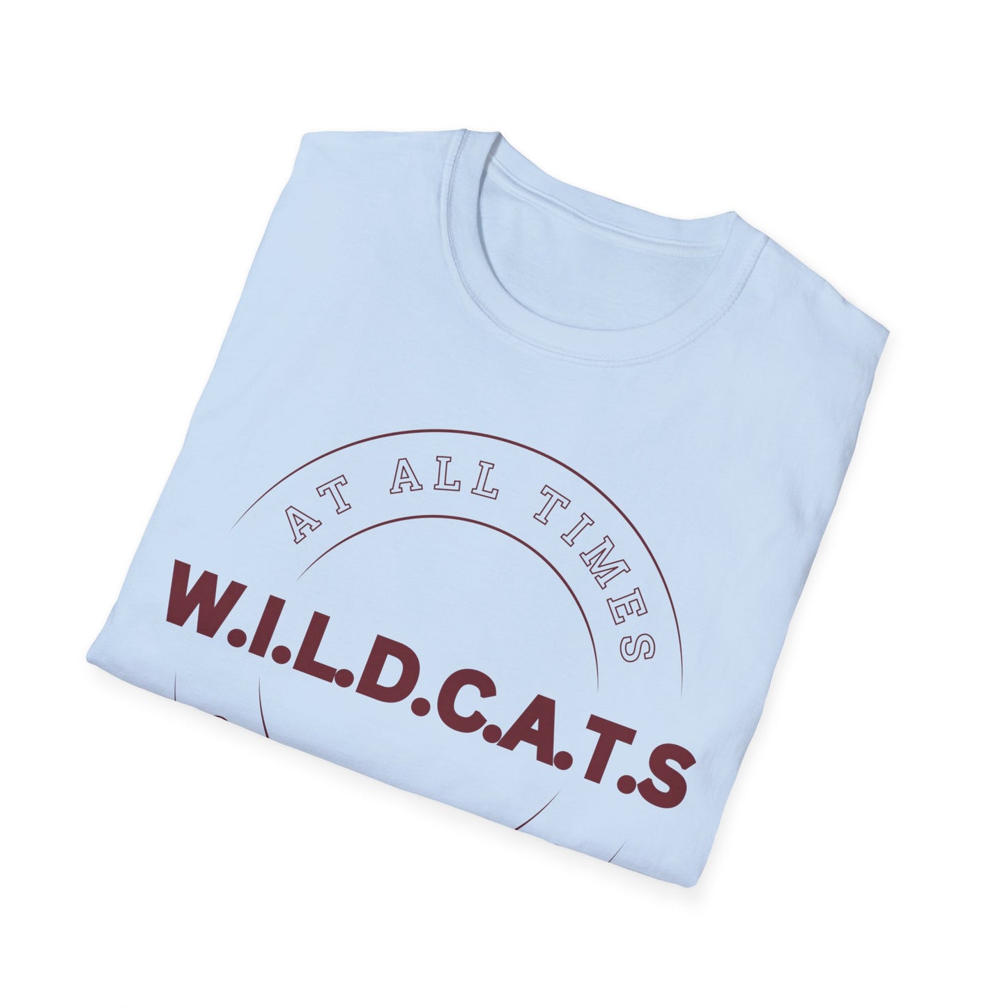 Wildcats Christian Marron Letters & Picture