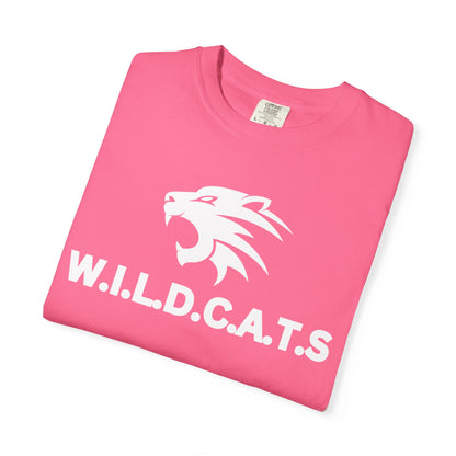 Wildcats Christian White Letters & Image Specialty