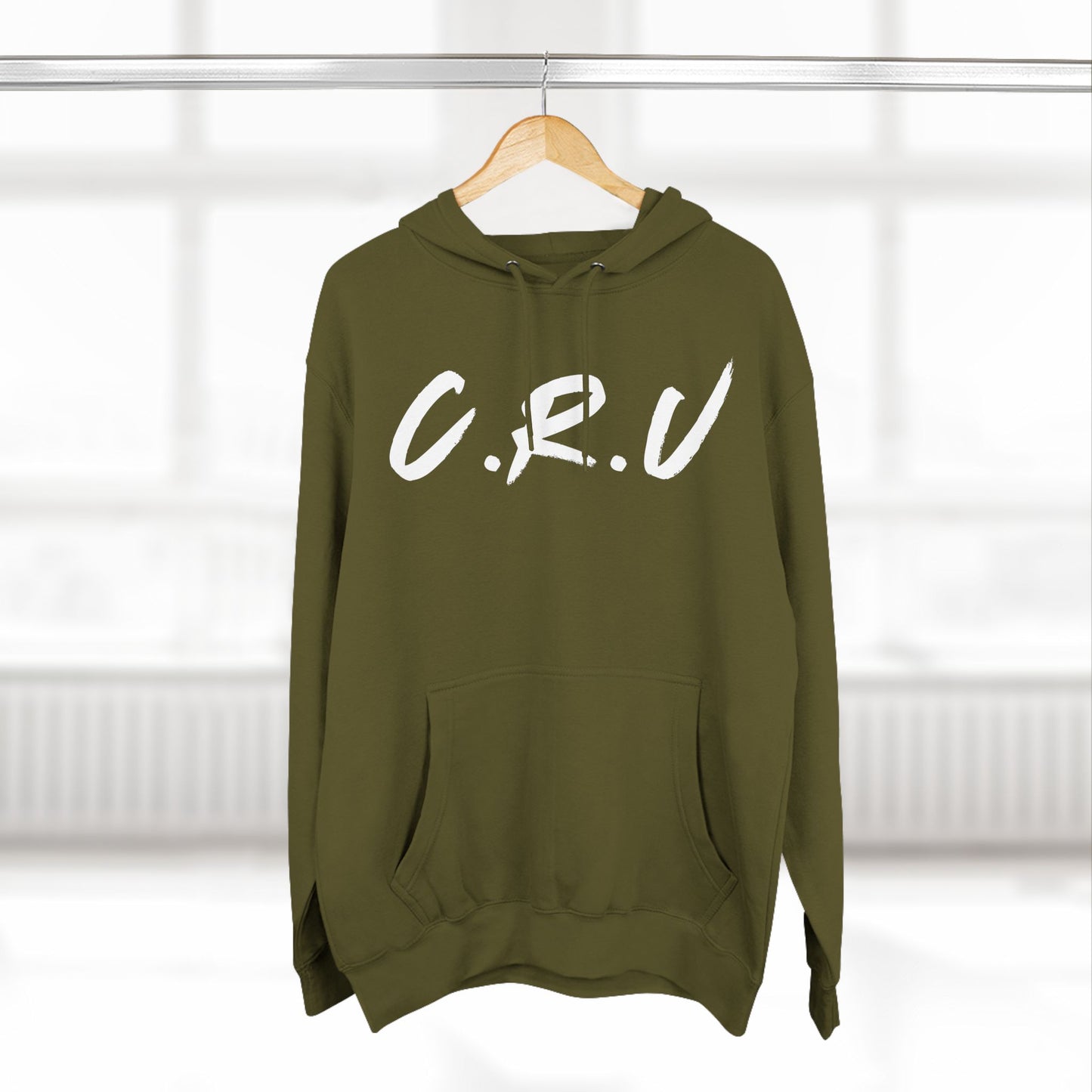 Cru White Hoodie