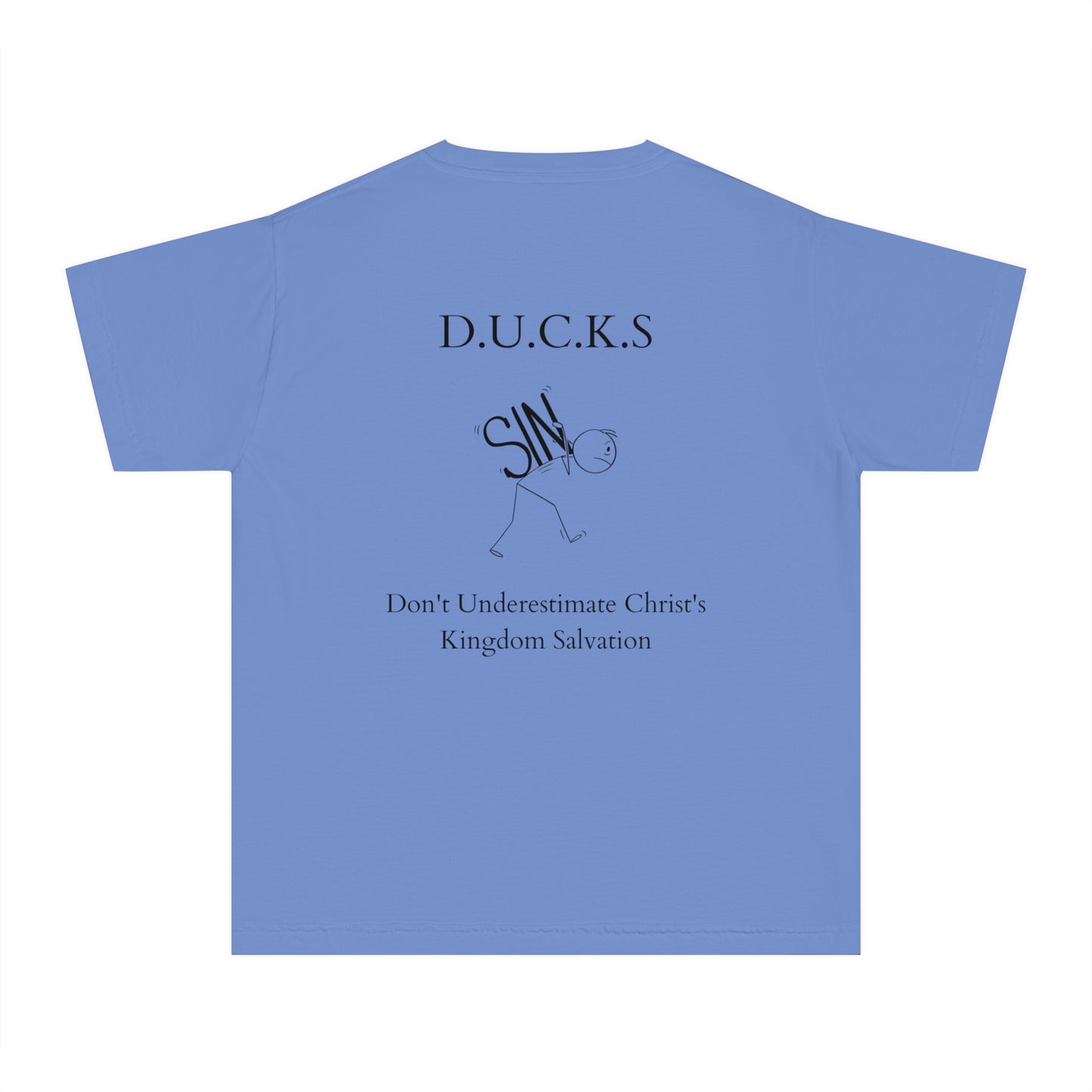 Youth Ducks Christian Black Words