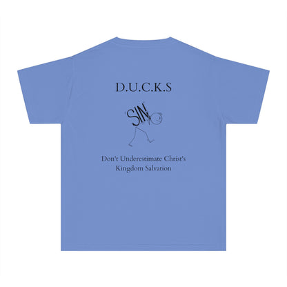 Youth Ducks Christian Black Words