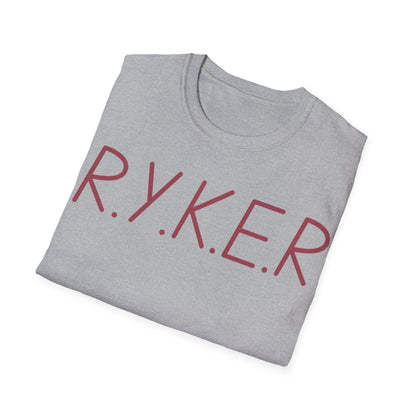 RYKER Christian Marron Letters
