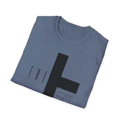 T-Town Black Cross & Letters