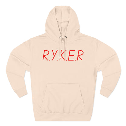 RYKER Christian Red Letters Hoodie