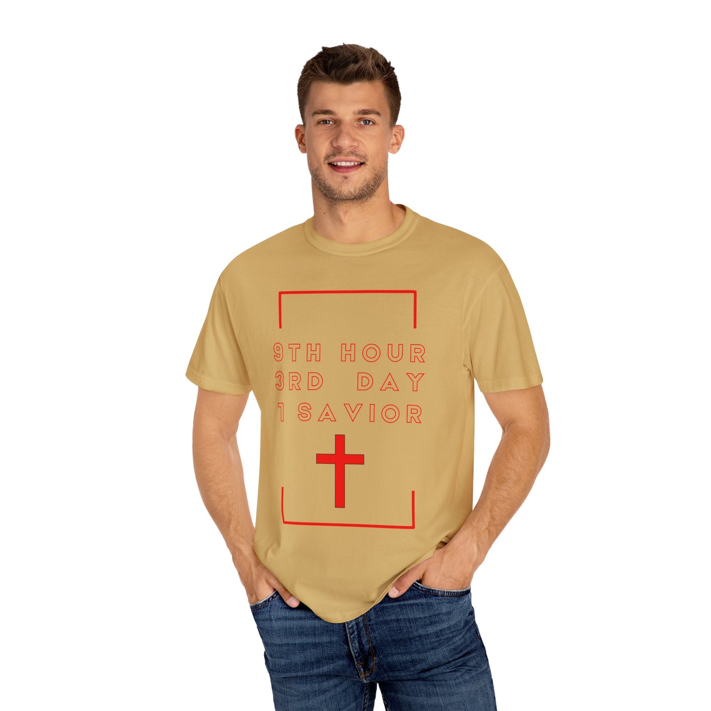 Adult 931 Christian Red Letters
