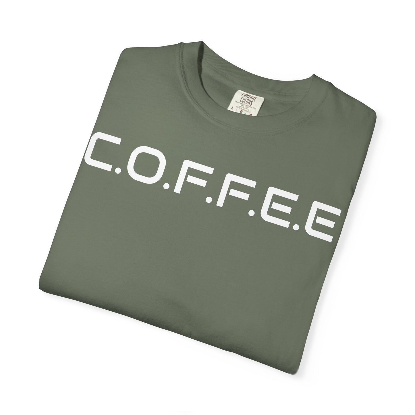 Adult Coffee Christian White Letters & Image