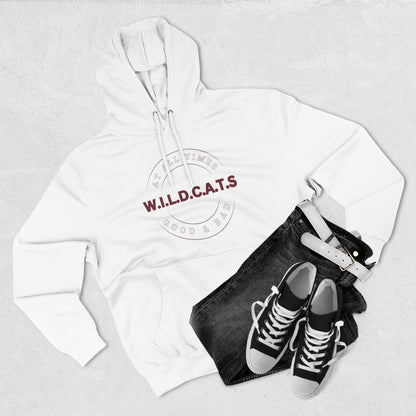 Wildcats Christian Marron Letters & Picture Hoodie