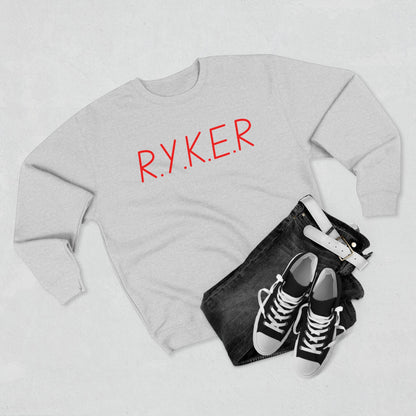 RYKER Christian Red Letters Crewneck