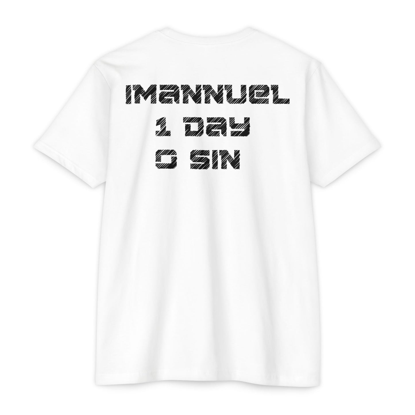 Adult I-10 Christian Black Words Premium Tee