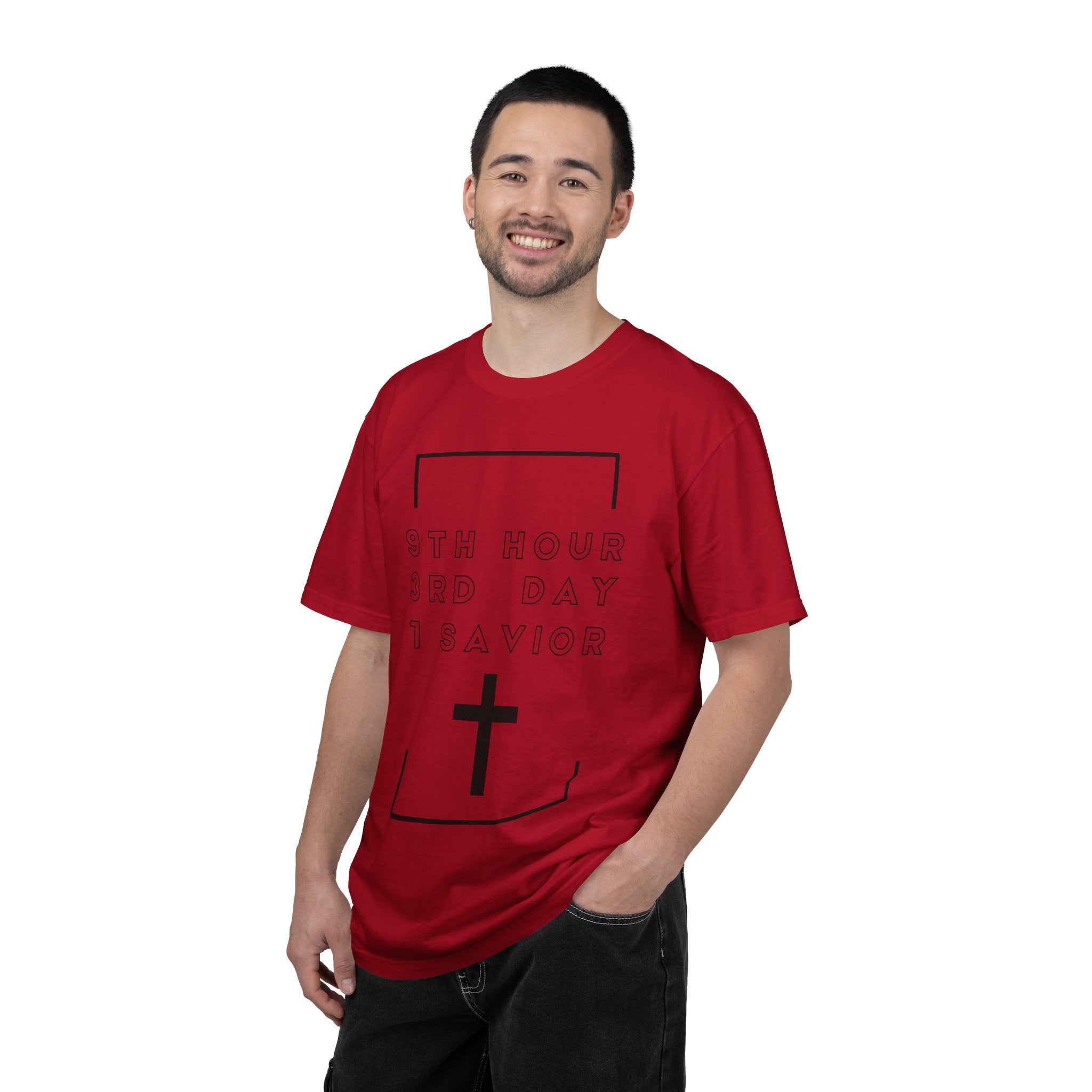 Adult 931 Christian Black Letters Heavyweight – To Him Be
