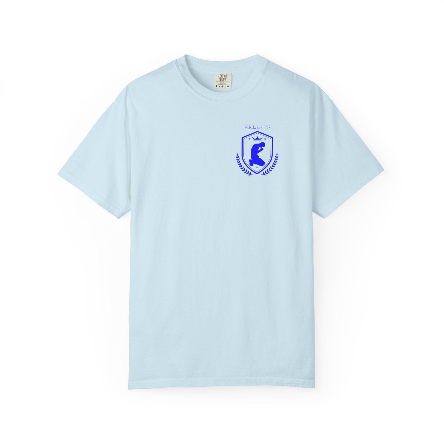 Heights Christian Blue Letters & Image