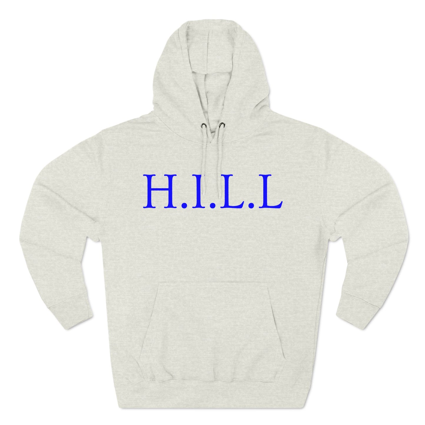 Hill Christian Blue Words Hoodie
