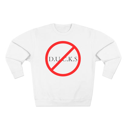 Adult DUCKS Christian Black Crewneck