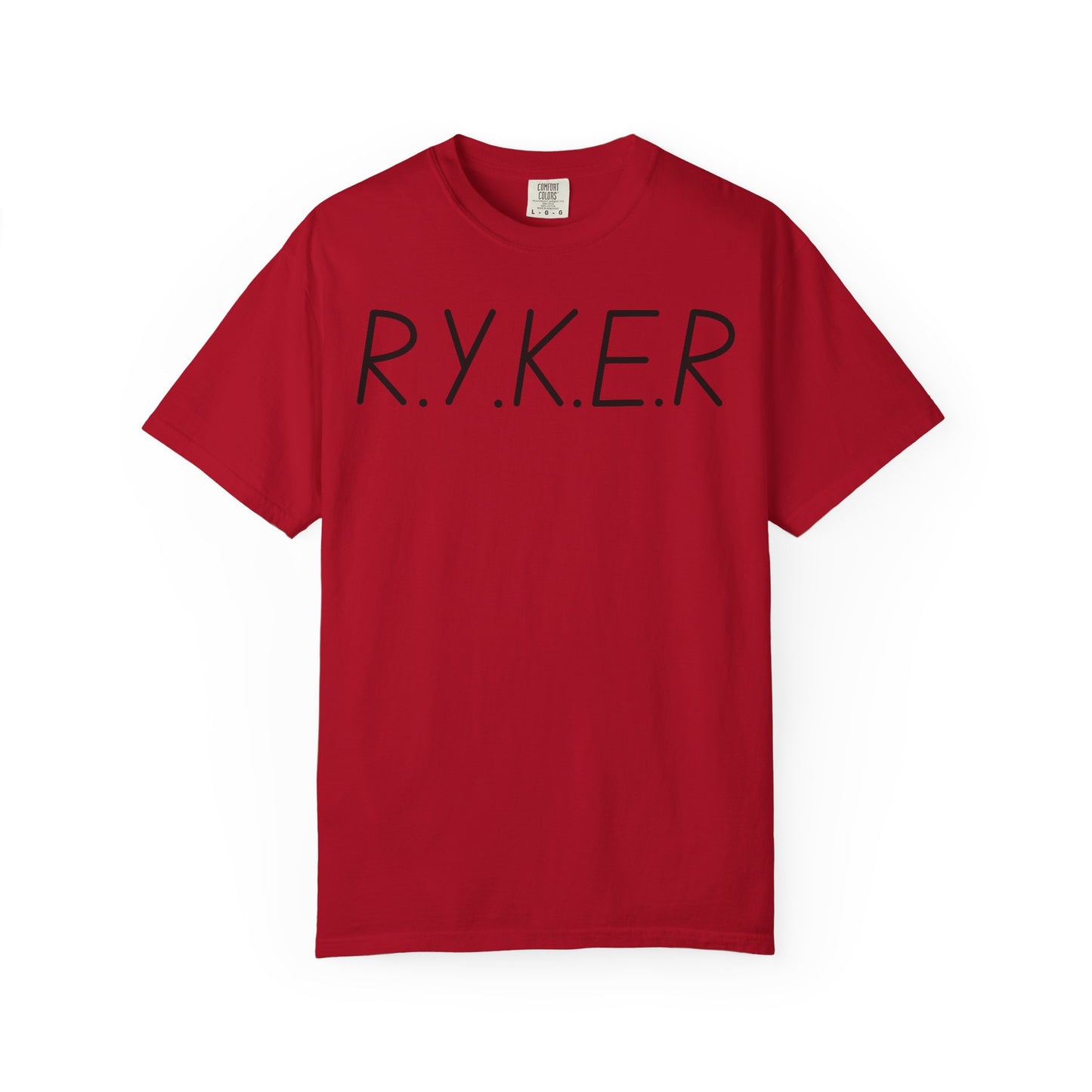 Adult RYKER Christian Black Letters Heavyweight