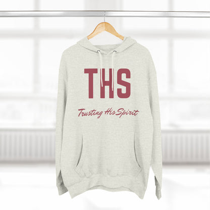 Adult THS Christian Marron Letters Hoodie