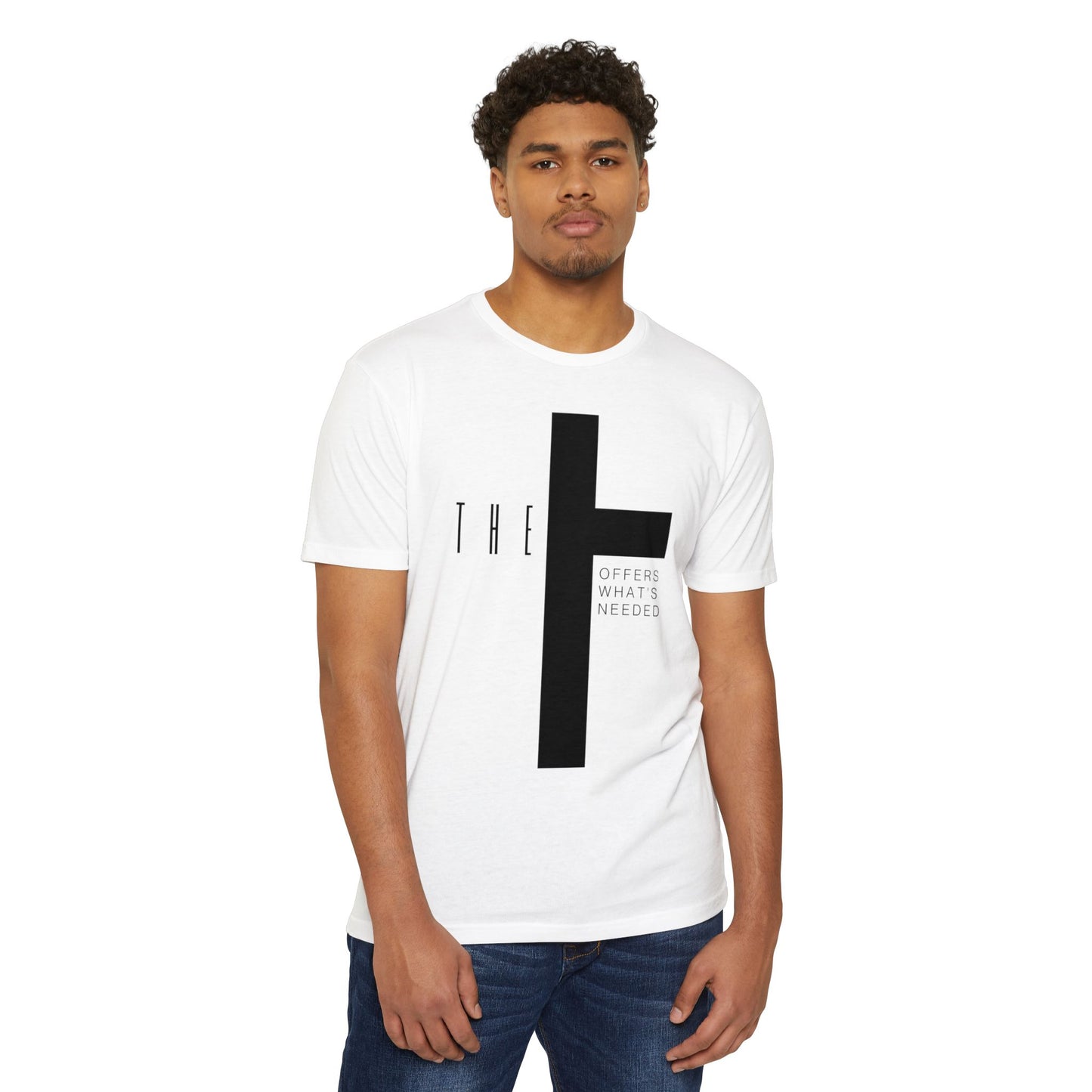 T-Town Black Cross & Letters Blended