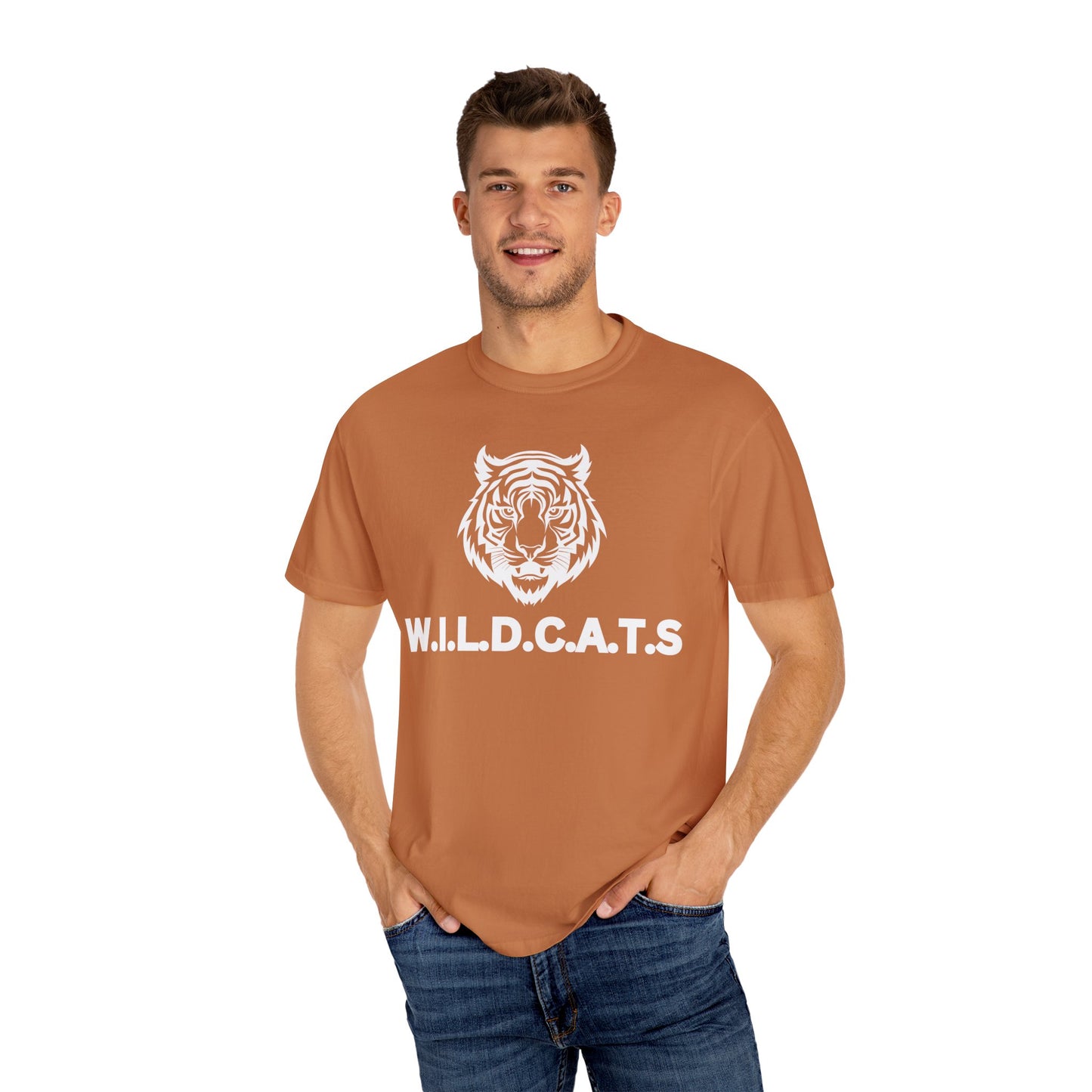 Wildcats Christian White Letters & Picture Specialty