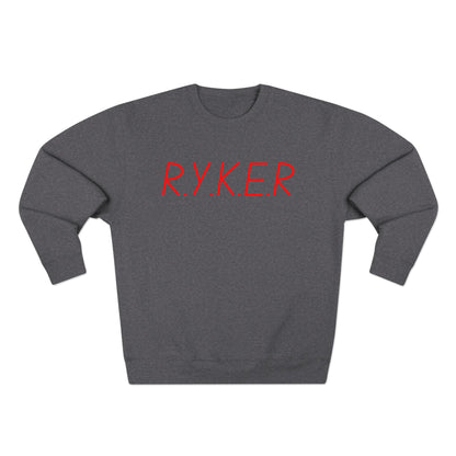 RYKER Christian Red Letters Crewneck