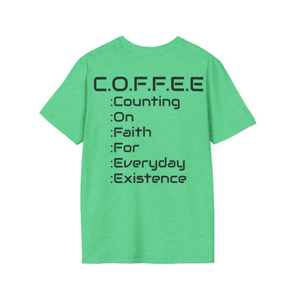 Adult Coffee Christian Black Words Only