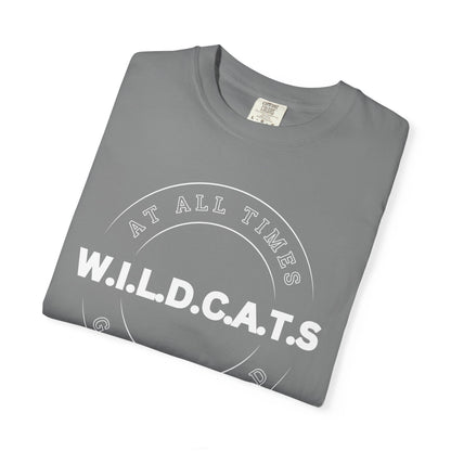 Adult Wildcats Christian White Letters & Picture Heavyweight
