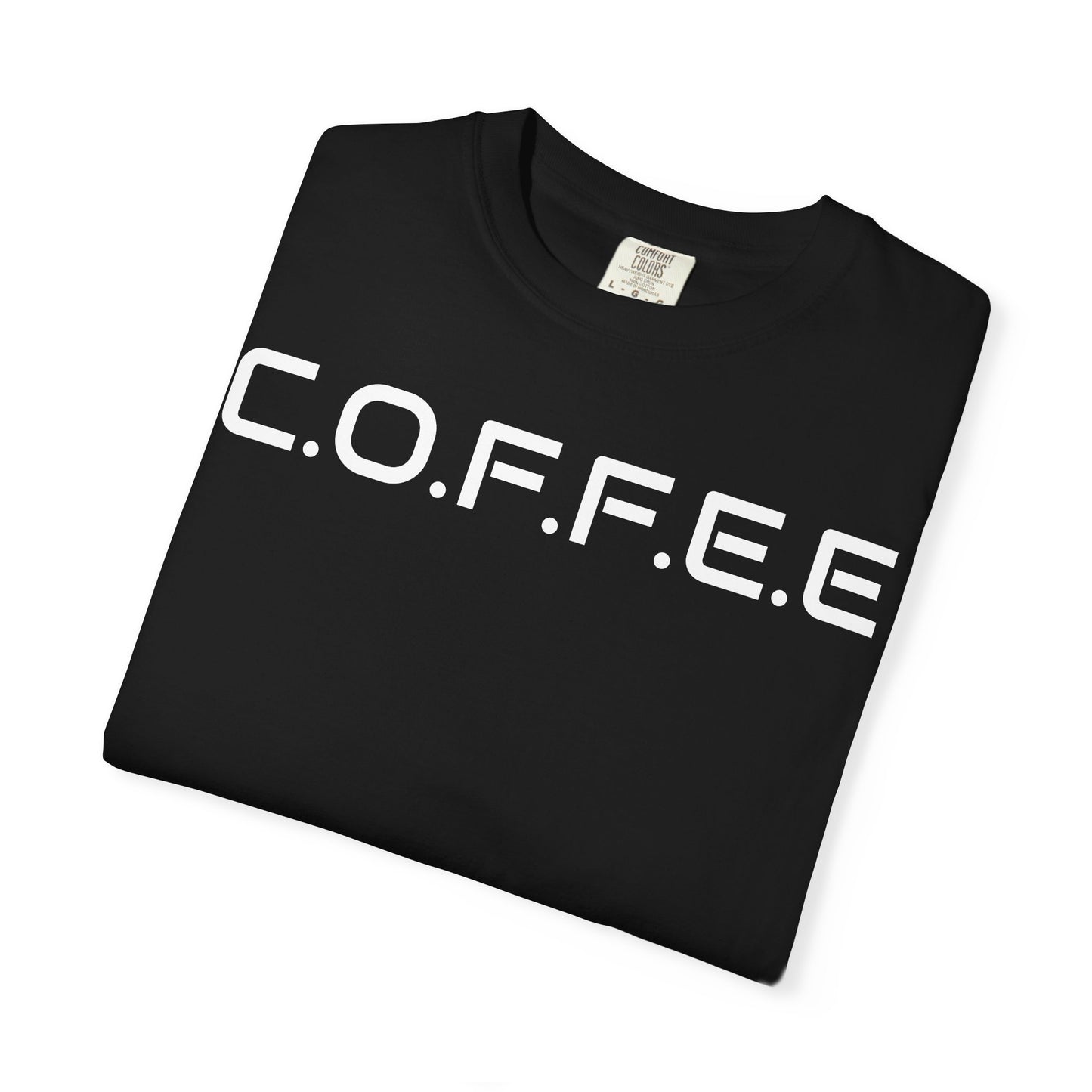 Adult Coffee Christian White Letters & Image
