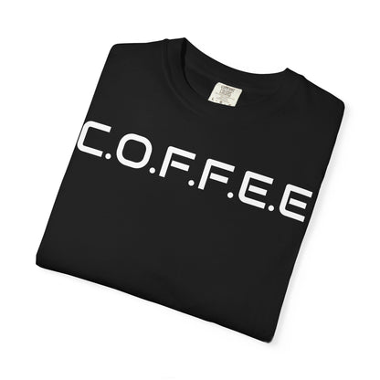 Adult Coffee Christian White Letters & Image