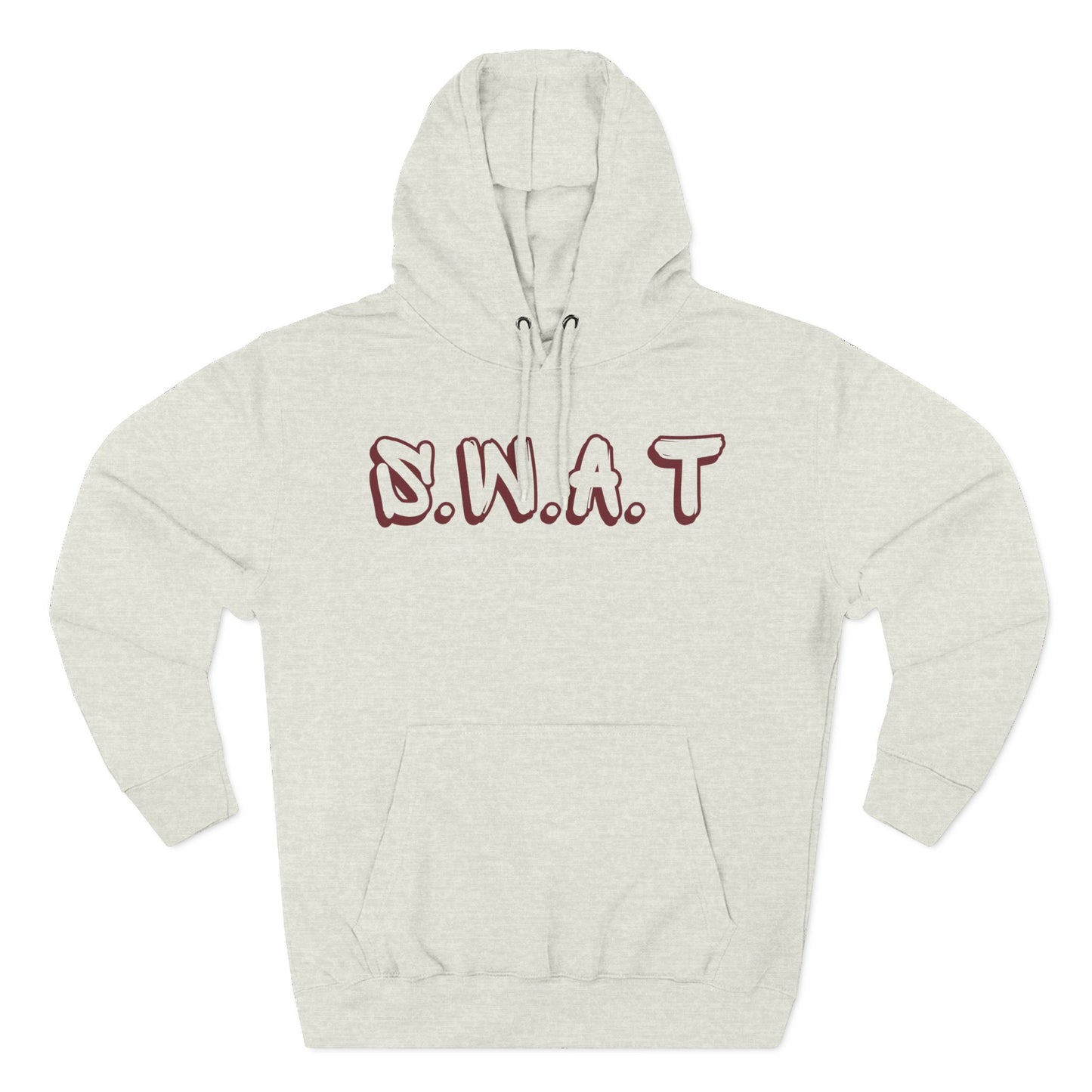 Swat Christian Marron Words Hoodie