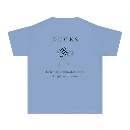 Youth Ducks Christian Black Words