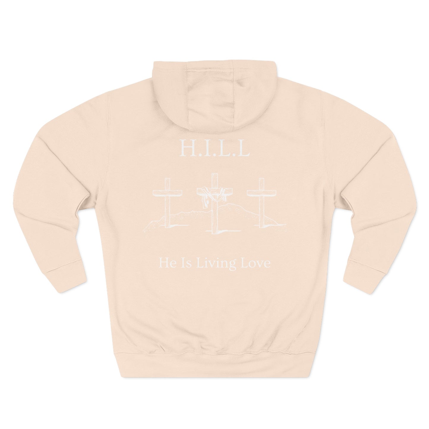 Hill Christian White Words Hoodie