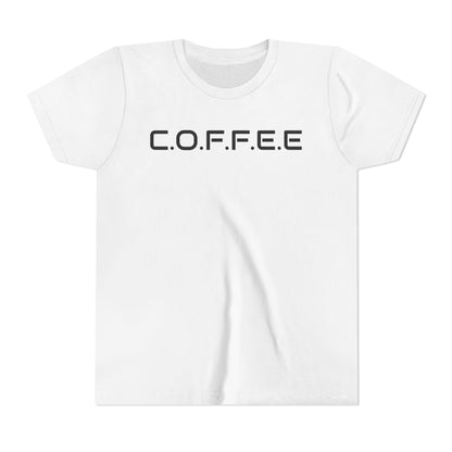 Youth Adult Coffee Christian Black Words Only