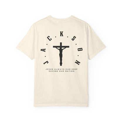 Jackson Believing Christian Black Letters & Cross