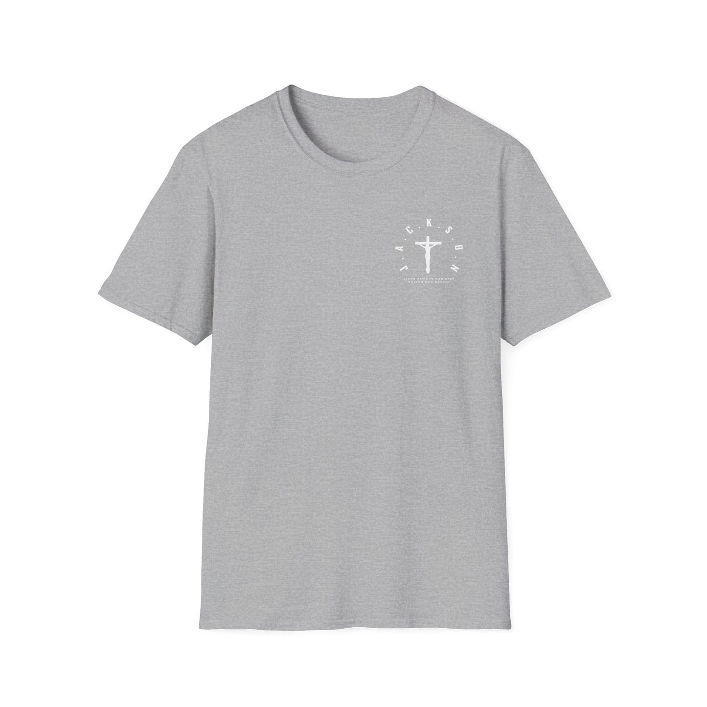 Jackson Believing Christian White Letters & Cross