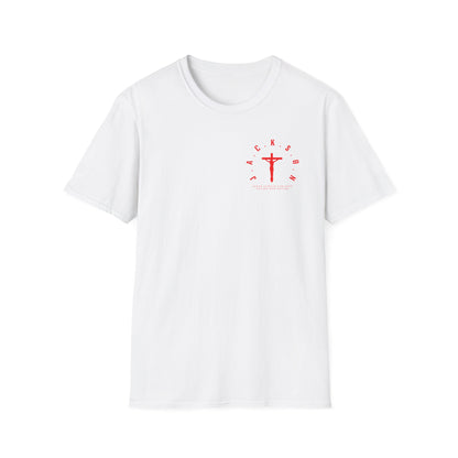 Jackson Believing Christian Red Letters & Cross