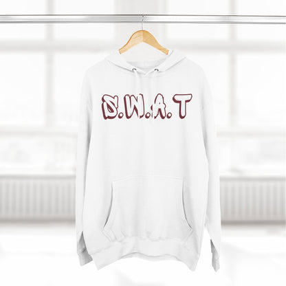 Swat Christian Marron Words Hoodie