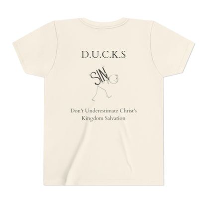 Youth Ducks Christian Black Words