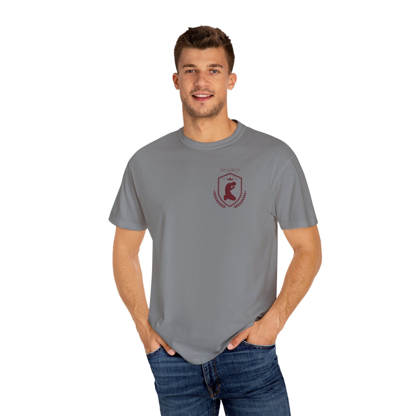 Heights Christian Marron Letters & Image
