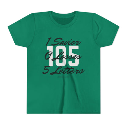 Youth 105 Christian Black and White Letters