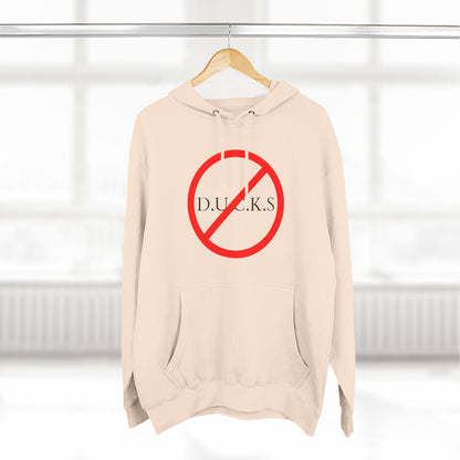 Ducks Christian Black Words Hoodie