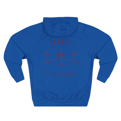 Hill Christian Marron Words Hoodie