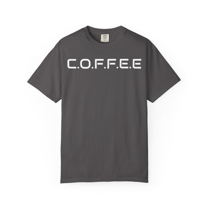 Adult Coffee Christian White Letters & Image