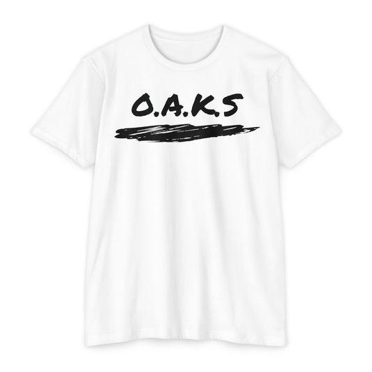 Adult Oaks Christian Black Premium Tee