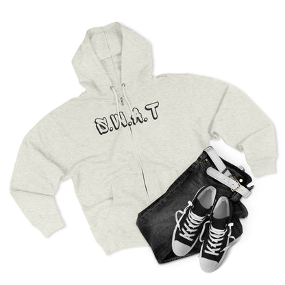 Swat Christian Black Words Hoodie Zipper