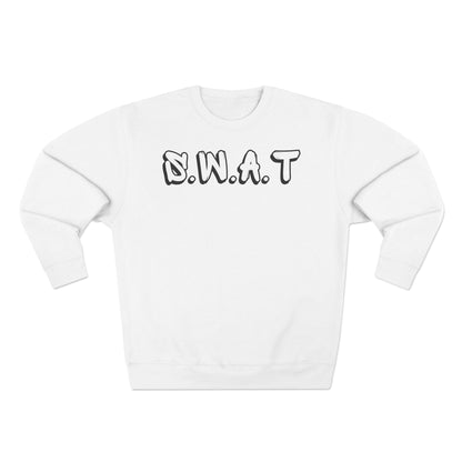 Adult Swat Christian Black Words Crewneck