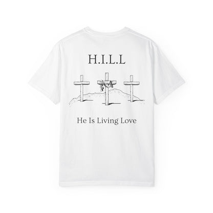 Adult Hill Black Christian Words Heavyweight