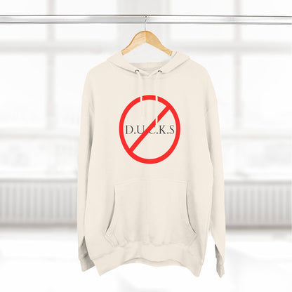 Ducks Christian Black Words Hoodie