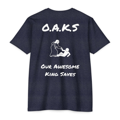 Adult Oaks Christian White Premium Tee